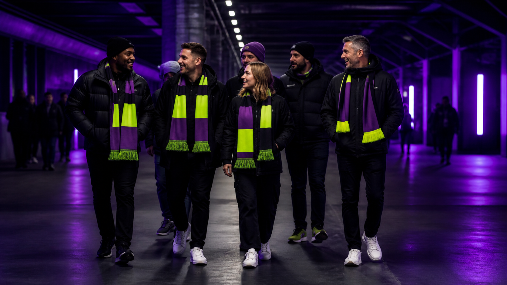 Athletes progressing through a loyalty journey