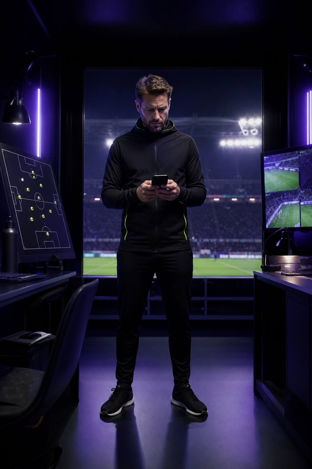 Athlete considering different casino titles